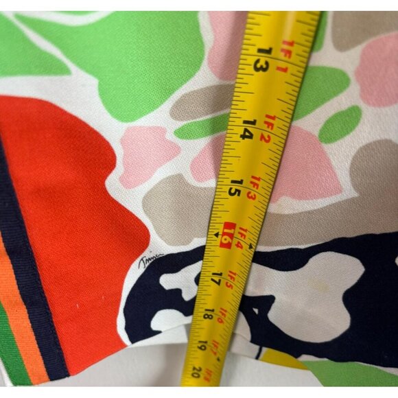 Trina Turk Women’s Floral Bermuda Shorts Multicolor Cotton Blend Summer Size 2 - Picture 9 of 13